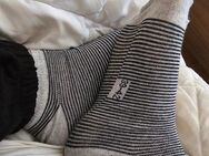 Getragene Socken in verschiedenen Farben Muster - Ransbach-Baumbach