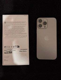 iPhone 16 Pro 128GB Titan Natur 91% Akku OVP - Jülich Zentrum