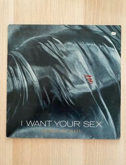 SCHALLPLATTE (George Michael - I want your s*x) - Leipzig Alt-West