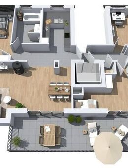 Neubau 4 Zimmer-Penthouse in Wiesbaden - Wiesbaden