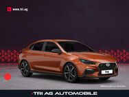 Hyundai i30, 1.5 T-GDI N Line Hybrid Jupiter Orange Metallic, Jahr 2022 - Kippenheim