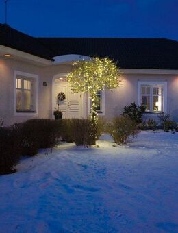 KONSTSMIDE LED-Lichterkette, 40-flammig, Micro LED Lichterkette, mit Funkeleffekt, 40 warm weiße Dioden