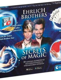 Clementoni® Zauberkasten Ehrlich Brothers, Secrets of Magic, Made in Europe