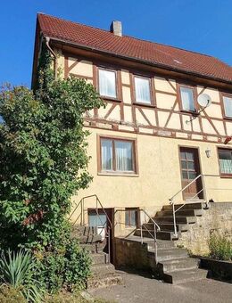 Verkauf des Gebäudes Wildentierbach Nr. 34 mit Stall und Scheune - Niederstetten