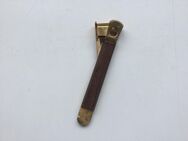 Zigarrenschneider Sammler Vintage Vergoldet mit Holzgriff - Fulda