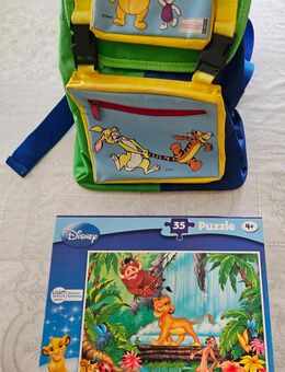 Winnie Pooh-Rucksack und Puzzle Simba und seine Freunde - Langenselbold Zentrum