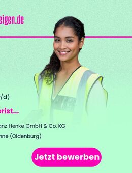 Lagerist (m/w/d) - Lohne (Oldenburg)