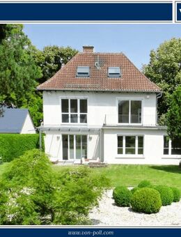 VON POLL - BAD HOMBURG: Repräsentative Villa mit parkartigem Garten in bester stadtnaher Lage - Bad Homburg (Höhe)