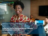 Referent Personalentwicklung / People Development (m/w/d) - Offenburg
