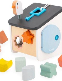 Janod Steckspielzeug Vogelhäuschen, FSC® - schützt Wald