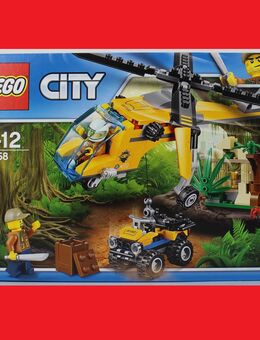 NEU LEGO 60158 Dschungel-Frachthubschrauber Dschungel Hubschrauber Heli Urwald EOL mit Figuren - Gaggenau