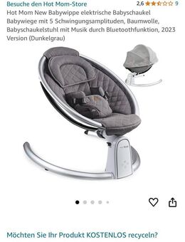 ~ Babywippe Babyschaukel Babywiege 5 stufig - Überlingen Zentrum
