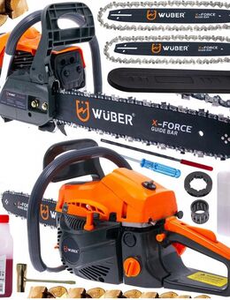 Benzin Kettensäge Motorsäge Forst Waldarbeit im XXL Starter Set Set322 - Wernigerode Zentrum