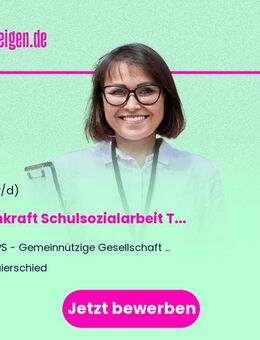 Fachkraft Schulsozialarbeit (m/w/d) Teilzeit - Quierschied