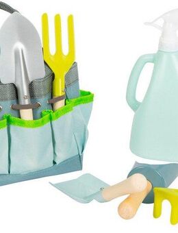 Small Foot Kinder-Gartenset Gartentasche mit Gartenwerkzeug, (Set, 8-tlg)