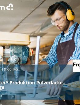 Schichtleiter* Produktion Pulverlacke - Großcharge - Bräunlingen