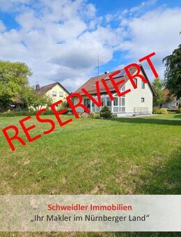 Charmantes Ein- bis Zweifamilienhaus mit großem Garten & Garage in Ortsrandlage von Hormersdorf - Schnaittach
