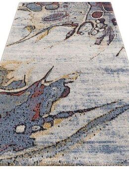 Carpet City Teppich Mista 2699, rechteckig, Höhe: 9 mm, Läufer, Kurzflor, Abstrakt, Multicolor, Weich