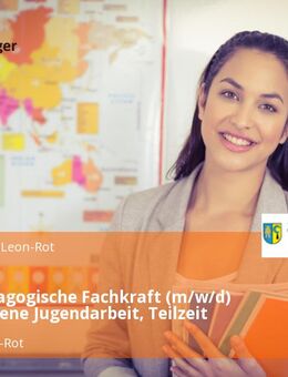 Sozialpädagogische Fachkraft (m/w/d) für die offene Jugendarbeit, Teilzeit - Sankt Leon-Rot