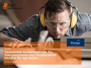 Technischer Kundenbetreuer für Energiesysteme und Installationen (m/w/d) für das Gebiet Süd-West-Deutschland - Stuttgart