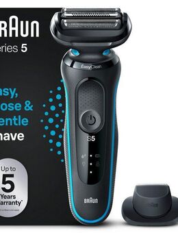Braun Elektrorasierer Series 5 51-M1200s, Aufsätze: 2, EasyClean, Wet&Dry