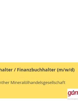 Bilanzbuchhalter / Finanzbuchhalter (m/w/d) - Bebra