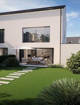 Moderne Doppelhaushälfte der etwas anderen Art in Waldrandlage! - Dettenheim