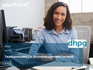 Teamassistenz für Büromanagement (m/w/d) - Köln