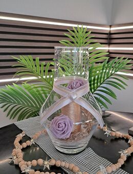Deko Vase mit Kerze_Handmade_Geschenk - Villingen-Schwenningen