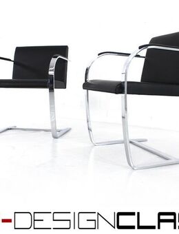 Top! Knoll Brno Chair Leder Freischwinger Stuhl Mies van der Rohe - Hamminkeln Zentrum