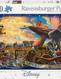 Ravensburger Puzzle Collector's Edition - Disney Classics, Der König der Löwen, 1000 Puzzleteile, Made in Germany