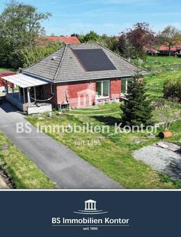 Kernsanierter, energieeffizienter Bungalow mit Gartenanlage und Terrasse in ruhiger Lage! - Großheide