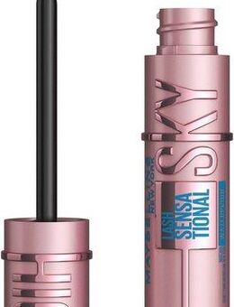 MAYBELLINE NEW YORK Mascara Lash Sensational Sky High Waterproof, mit kosmisch schwarzem Effekt