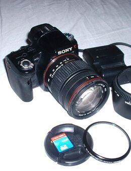 Sony Alpha A33 Digitalkamera DSLR mit SIGMA DC 18-200 Objektiv - Lünen