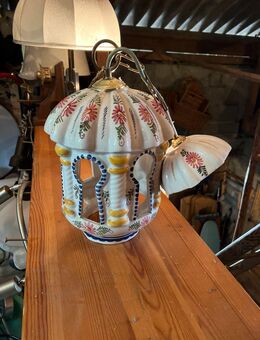 ~ Lampe, Deckenlampe, Deckenleuchte, Porzellanlampe - Überlingen Zentrum