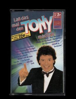LASS DAS MAL DEN TONY MACHEN - TONY MARSHALL MC Musikkassette 1990 - Nürnberg