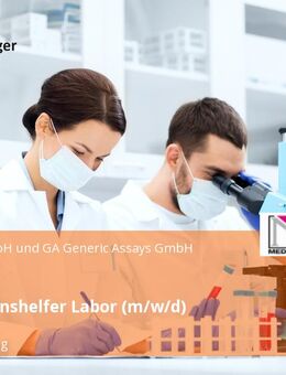 Produktionshelfer Labor (m/w/d) - Senftenberg