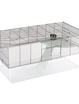 Ferplast Nagerkäfig Glassy 120 - L 119,5 x B 67 x H 51 cm