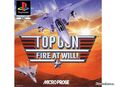 TOP GUN PS1 Fire at Will! Game Playstation Spiel MICROPROSE in 6034