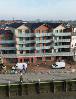 Büsum/Hafen - Nr. 6: Stilvolle Neubauwohnung mit 3 Zimmern, offener Wohnküche & Balkon - Büsum