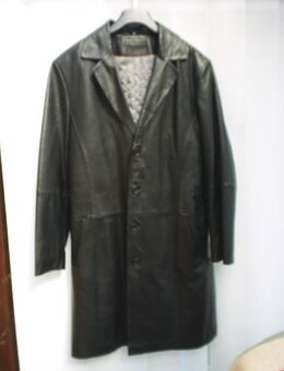 Ledermantel schwarz Gr. XL neu - Übach-Palenberg