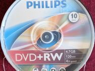 Philips DVD RW Rohlinge 4.7 GB Data, 10-er Spindel - Jena