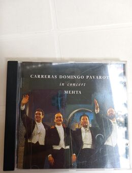 Carreras Domingo Pavarotti in concert metha, Musik cd, orchester - Erfurt