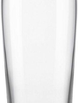 van Well Bierglas Willybecher, Glas, 0,4 L, geeicht, spülmaschinenfest, Gastronomiequalität, 12-tlg.