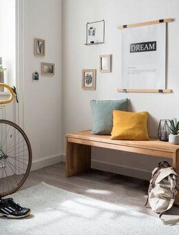 Home affaire Bank Dura (1-St), Für die geschmackvolle Optik sorgt das FSC®-zertifizierte Massivholz