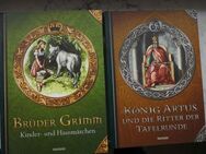 Brüder Grimm Kinder- und Hausmärchen; König Artus und die Ritter der Tafelrunde, Weltbild Sammler-Edition, 2 Bücher je 4,- - Flensburg