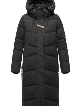 Navahoo Steppmantel Kuschelmausi Moderner Damen Wintermantel mit großer Kapuze
