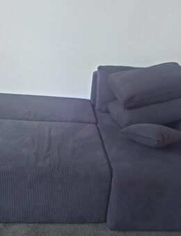 Ecksofa Form L mit Schlaffunktion und Bettkasten neu gekauft - Wuppertal