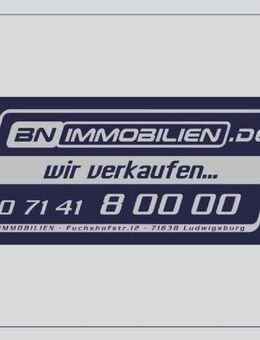 PROVISIONSFREI - 2-Zi.-Etagen-WHG 51m² EG-hochparterre bzw.1.OG m. Südbalkon (versetzte Ebenen) BJ`1992 - TG-Stellplatz (optional) - zentrale Wohnlage - Ludwigsburg