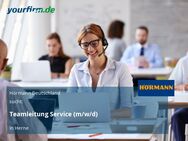 Teamleitung Service (m/w/d) - Herne